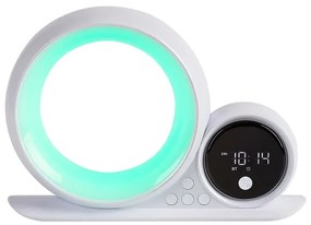 Rabalux 76109 - LED RGB Stolná lampa s reproduktorom WAKEWAY LED/5W/230V