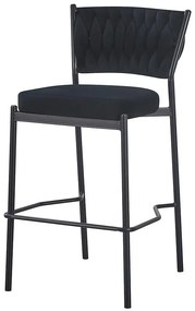 Barová Stolička Glamour 12514 čierna