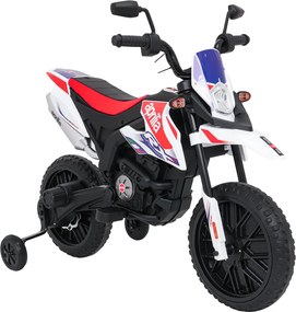 Ramiz Detský motocykel Aprilia RX biely