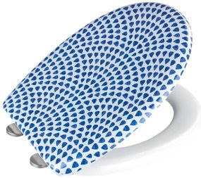 Záchodová doska s automatickým zatváraním 37,5 x 41,5 cm Sevilla – Wenko