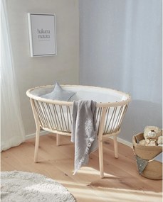 Prírodná detská postieľka Kave Home Leonela