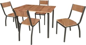 Jedálenský set (5 dielov) Westham, dub artisan