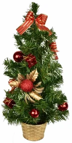Vianočný zdobený stromček Caronia, 45 cm