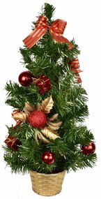 Vianočný zdobený stromček Caronia, 45 cm