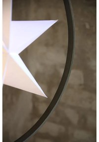 Bielo-sivá svetelná dekorácia ø 50 cm Speranza – Markslöjd