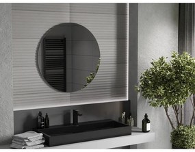Mexen Alto, okrúhle kúpeľňové zrkadlo 80 cm, 9853-080-080-000-00