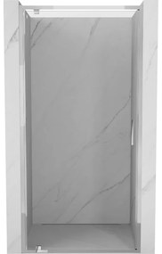 Mexen Exo, 1-krídlové sprchové dvere do otvoru 90 cm, 6mm číre sklo, chrómový profil, 8181-090-000-01-00