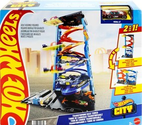 Pretekárska veža 2v1 Hot Wheels City Mattel HKX43
