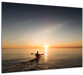 Obraz - kajak na mori (70x50 cm)