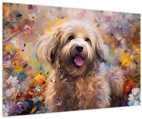 Obraz - Šťastný pes II. (90x60 cm)