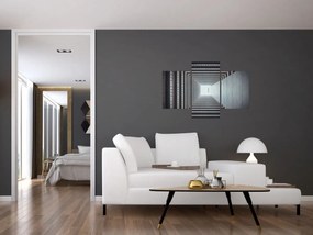 Obraz - Pohľad zvnútra budovy (90x60 cm)