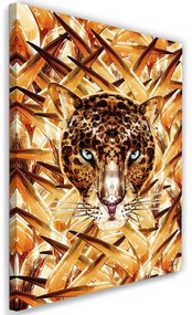 Gario Obraz na plátne Tiger v žltých listoch - Rubiant Rozmery: 40 x 60 cm
