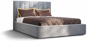 Manželská posteľ 140 cm Ocie (svetlomodrá) (s roštom a úložným priestorom). Vlastná spoľahlivá doprava až k Vám domov. 1047104