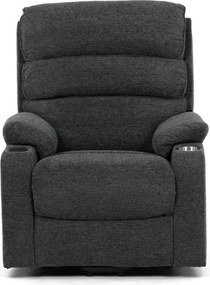 Polohovacie kreslo sivé, elektrické TV-S8348 GREY2