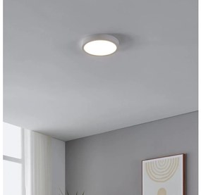 Eglo 901011 - LED stropné svietidlo so snímačom FUEVA LED/17W/230V pr.21cm