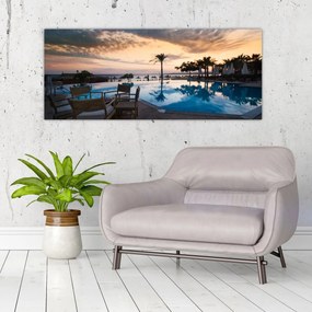 Obraz - Resort pri mori (120x50 cm)