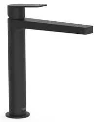 Umývadlová batéria TRES Project bez výpustu čierna mat 21120301NM
