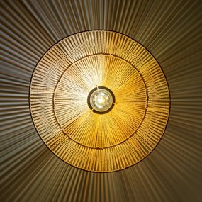 Brilagi - LED Prisadený luster CERIA BOHO 1xE27/40W/230V pr. 50 cm hnedá