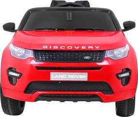 Ramiz Land Rover Discovery elektrické auto pre deti červené SUV + diaľkové ovládanie