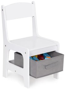 Detská nábytková zostava drevený stôl + 2 stoličky