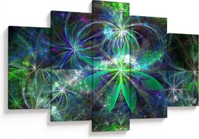 Obraz - Abstraktné geometrické tvary (150x105 cm)