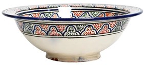 Orientálne ručne maľované umývadlo FES 06