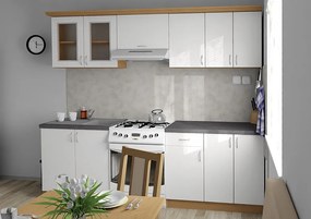 Nabytekmorava Kuchynská linka Bára B farba kuchyne: buk 381