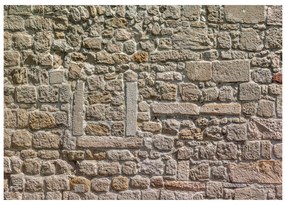Artgeist Fototapeta - Wall From Stones Veľkosť: 150x105, Verzia: Premium