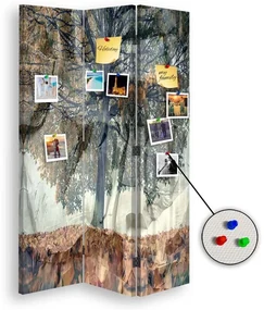 Gario Paraván Tajomný strom Rozmery: 110 x 170 cm, Prevedenie: Otočný paraván 360°