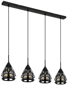 Globo 15889-4H - Luster na lanku HASSAN 4xE27/40W/230V