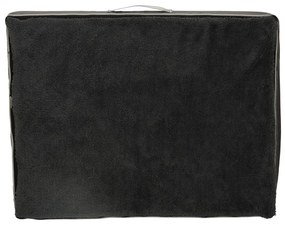 Ortopedický pelech pre psov sivý 90x70x10cm