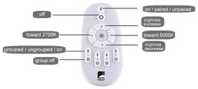 Eglo 75565 - LED Stmievateľný panel BOTAZZO LED/25W/230V 2700-5000K + DO