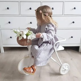 Detská trojkolka biela