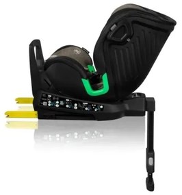 Lionelo - Autosedačka s otočnou základňou HARMONY i-Size 40-150 cm čierna/olivová