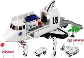 LEAN Toys Súprava lietadiel Vesmírna loď Príslušenstvo vozidiel