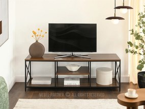 TV stolík/skrinka Jabalinas (čierna). Akcia -18%. Vlastná spoľahlivá doprava až k Vám domov. 1137067
