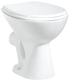 Aqualine Aqualine, WC misa 36x47cm, zadný odpad, biela, TP330