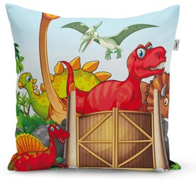 Sablio Vankúš Dinosauri 4 - 40x40 cm