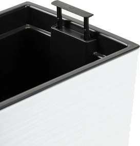 Plastový květináč Bloom Riflo 36,2x56,1 cm bílý