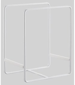 Biely stojan na taniere Yamazaki Tower