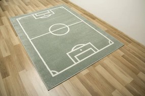 Koberec Lima 6333B zelený / krémový, ihrisko