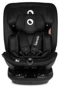 Lionelo - Otočná autosedačka s bázou BASTIAAN i-Size 40-150 cm Black Carbon