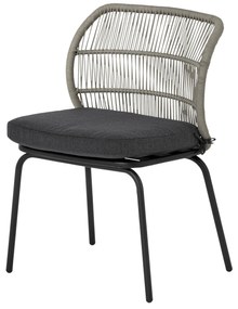 Stolička s textilným výpletom