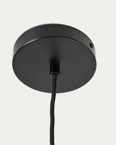 Červené závesné svietidlo s keramickým tienidlom Drava – Kave Home