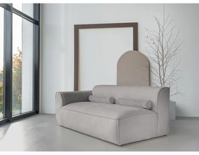 Svetlosivý modul pohovky (ľavý roh) Flex Felix – Miuform