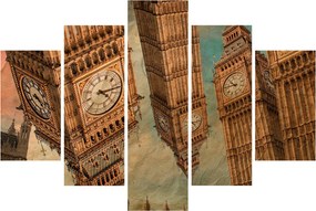 Obraz - Big Ben, Londýn (150x105 cm)