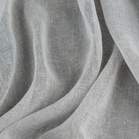 ZÁVES NA KRÚŽKOCH ANGELICA 140X250 CM STRIEBORNÁ