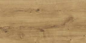 Šatníková skriňa so zrkadlom Cork, 135 cm, doskový dub/grafit