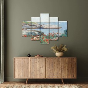 Obraz - Childe Hassam, Poppies,  Isles of Shoals, reprodukcia (150x105 cm)