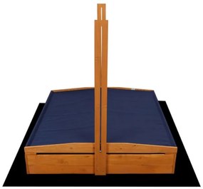 Bestent Pieskovisko 120cm s lavičkami a strieškou impregnované + krycia plachta + agrotextília